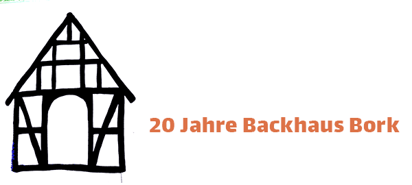 Backhaus Bork Logo - 20 Jahre Jubiläum